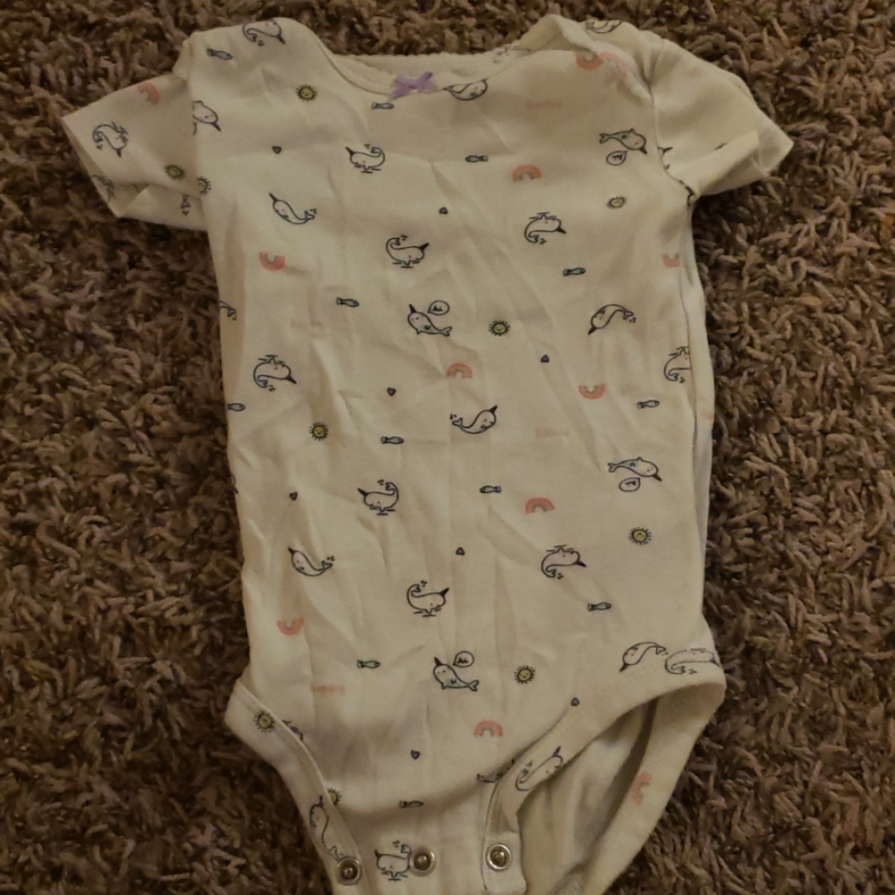Narwhal onsie